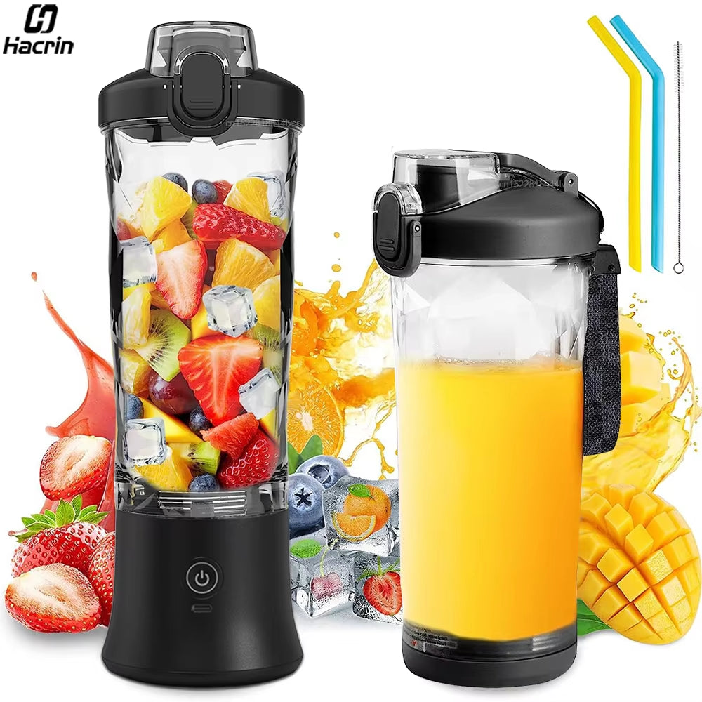 Rechargeable Mini Portable Blender for Smoothies and Fresh Juice