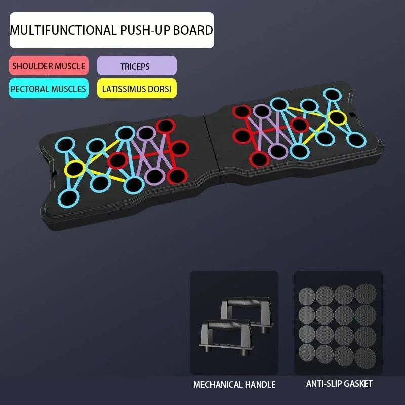 Multi-Functional Push-Up Board and Bar Set for Professional Home Workout and Strength Training Equipment