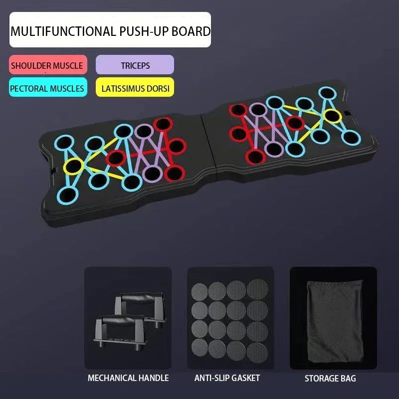 Multi-Functional Push-Up Board and Bar Set for Professional Home Workout and Strength Training Equipment